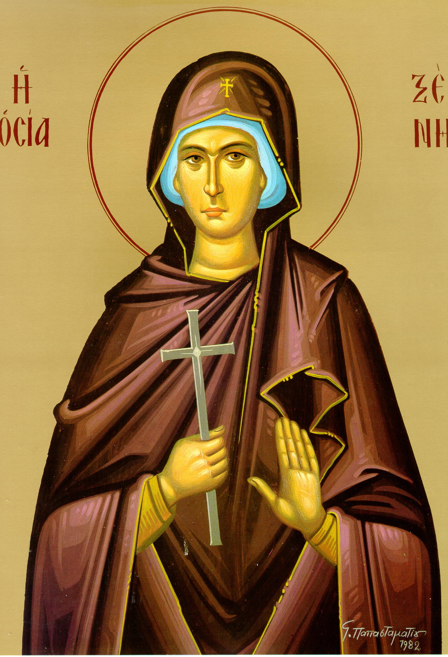 Jan. 24 Our Venerable Mother Xenia of Rome St. Mary Byzantine