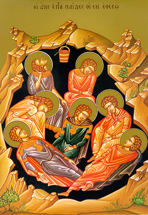 Aug. 4 The Holy Seven Children of Ephesus; The Holy Venerable Martyr ...